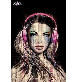 Plagát - Loui Jover, DJ Girl