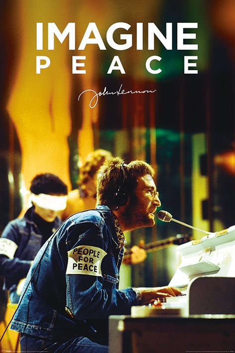 Plagát - John Lennon (Imagine Peace)