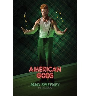 Plagát - American Gods (Mad Sweeney)