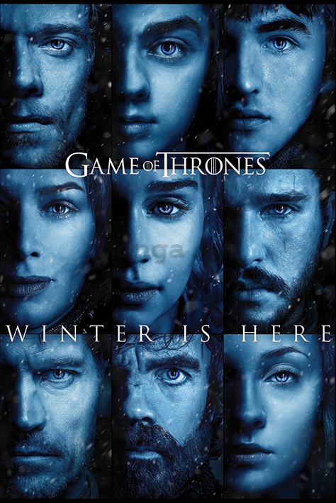Plagát - Game of Thrones (Winter is Here)