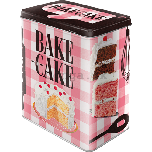 Plechová dóza - Bake a Cake