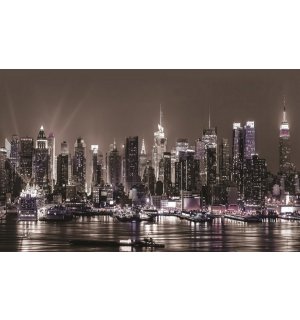 Fototapeta vliesová: Nočné New York - 152,5x104 cm