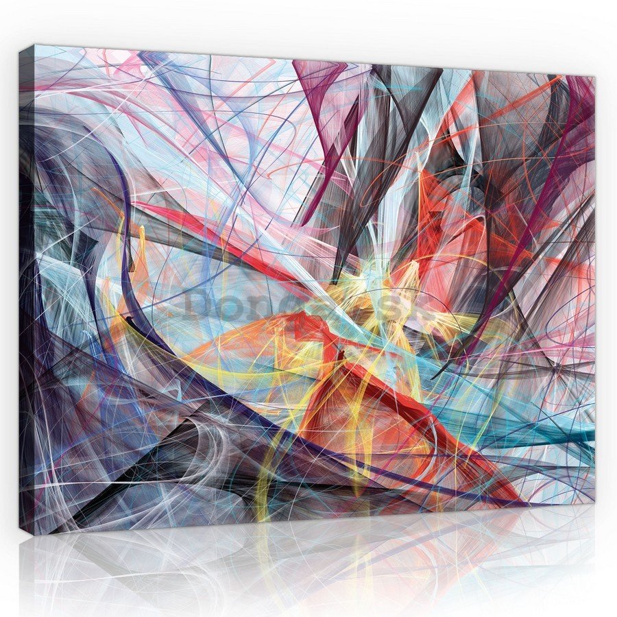Obraz na plátne: Moderná abstrakcie (2) - 75x100 cm