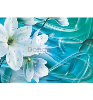 Obraz na plátne: Kvetinová abstrakcie (2) - 75x100 cm