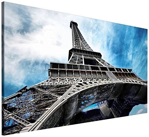 Obraz na plátne: Eiffelova veža (1) - 75x100 cm