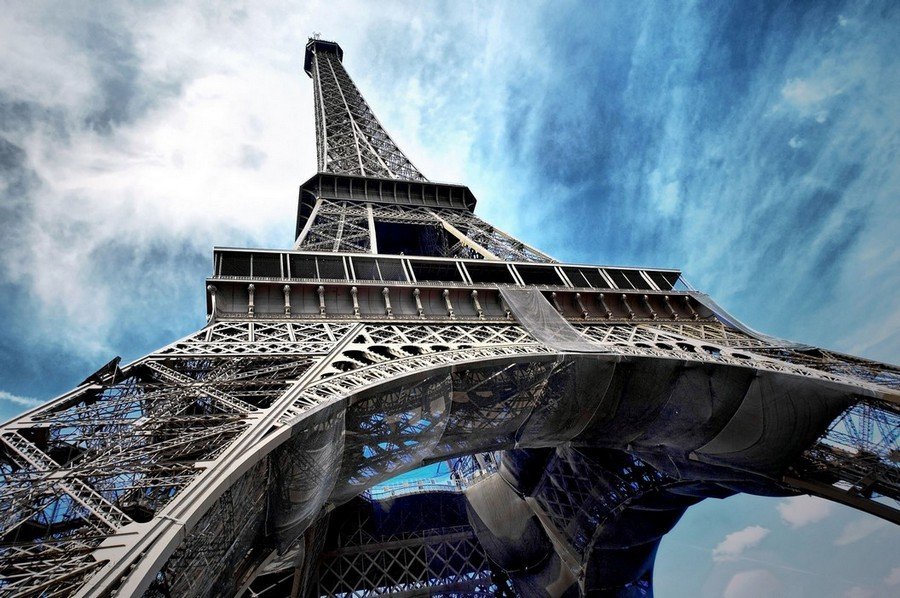 Obraz na plátne: Eiffelova veža (1) - 75x100 cm