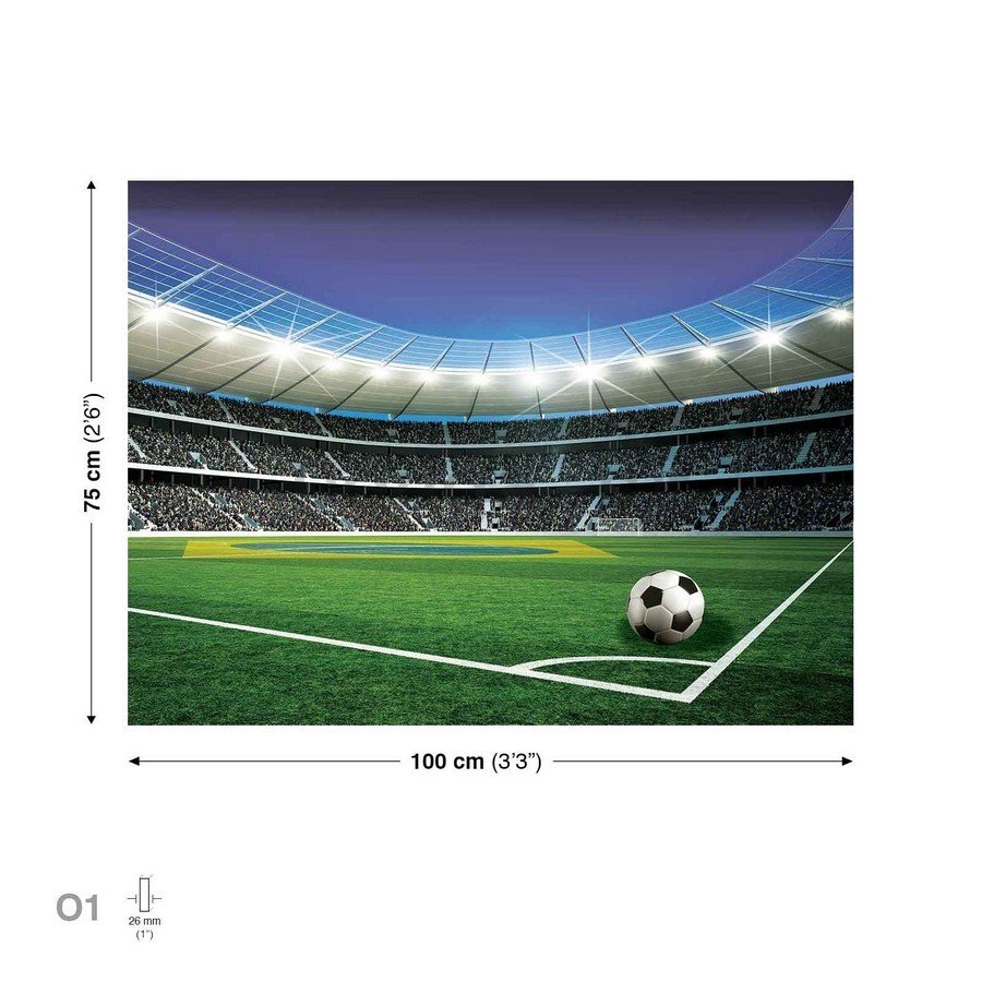 Obraz na plátne: Futbalový štadión (5) - 75x100 cm