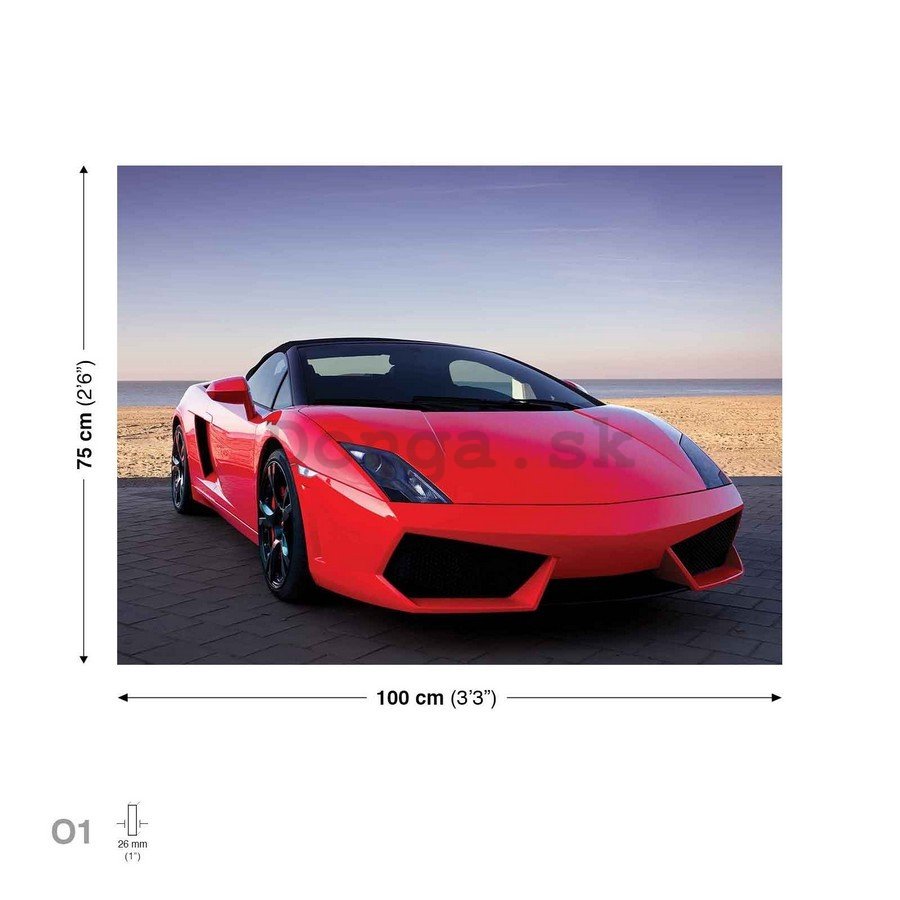 Obraz na plátne: Lamborghini - 75x100 cm