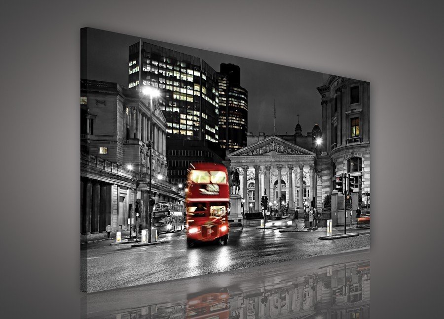 Obraz na plátne: Londýn - 75x100 cm