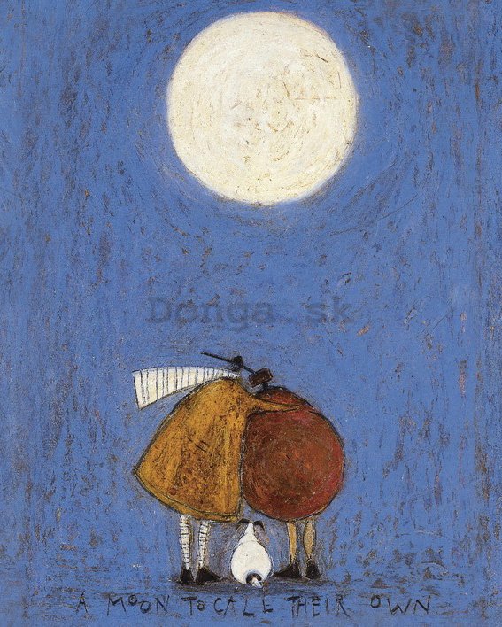 Obraz na plátne - Sam Toft, A Moon to Call Their Own