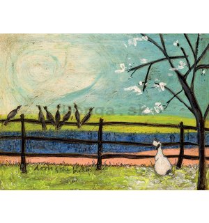 Obraz na plátne - Sam Toft, Doris and the Birdies