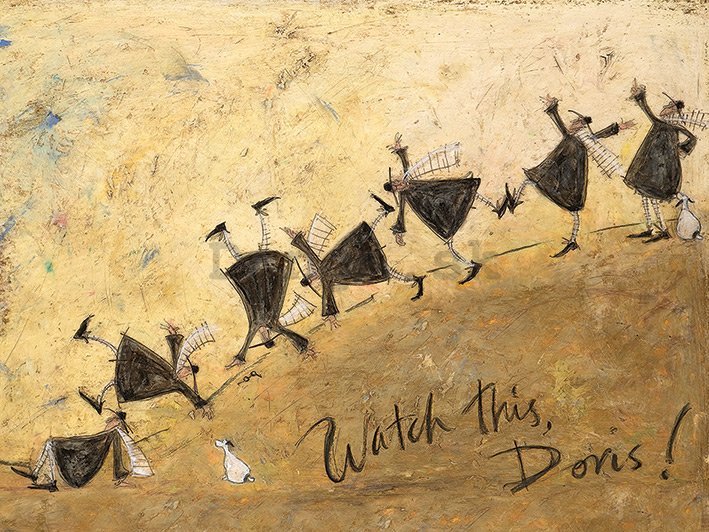 Obraz na plátne - Sam Toft, Watch This, Doris!