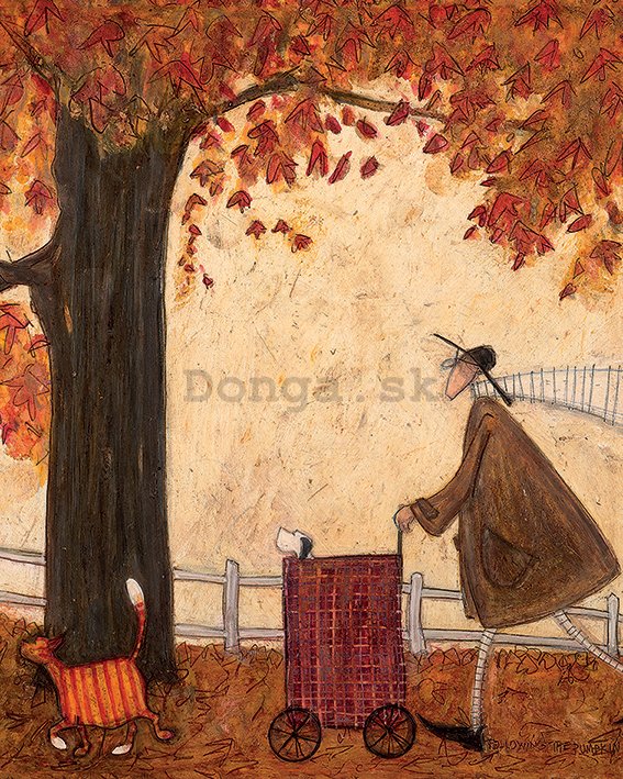Obraz na plátne - Sam Toft, Following The Pumpkin