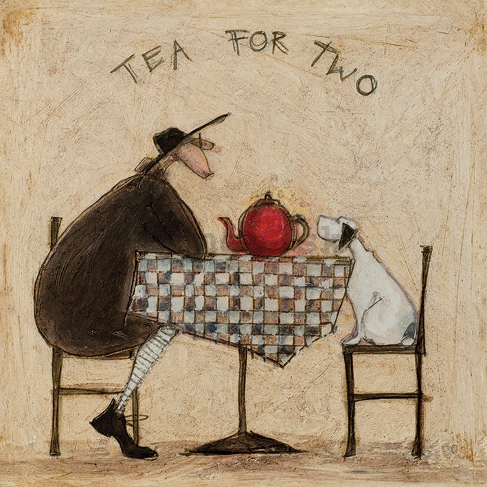 Obraz na plátne - Sam Toft, Tea For Two