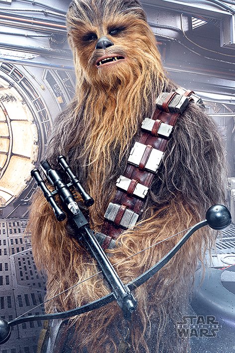 Plagát - Star Wars Last Jedi (Chewbacca)