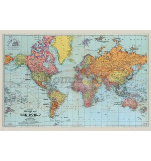 Plagát - Mapa sveta (1)