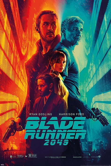 Plagát - Blade Runner 2049 (Fire nad Ice)
