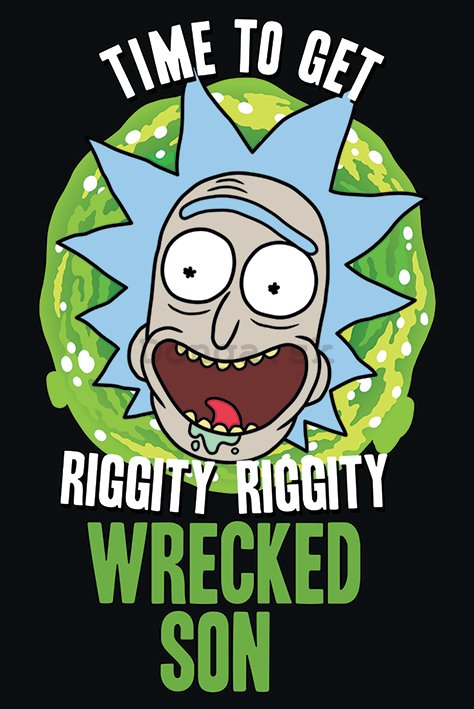 Plagát - Rick and Morty (Wrecked Son)