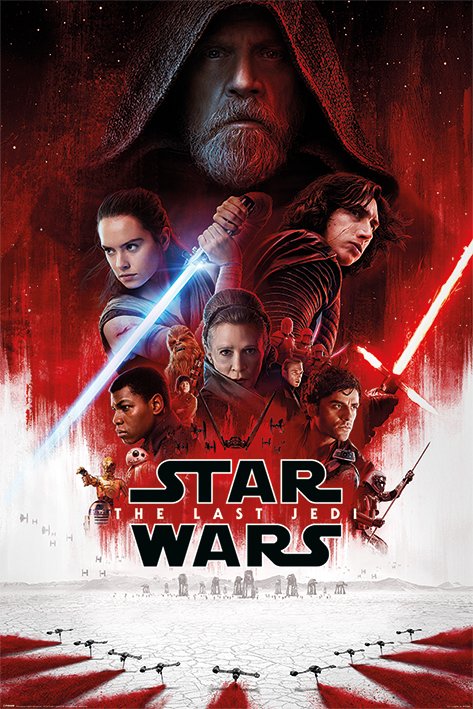 Plagát - Star Wars Last Jedi (2)