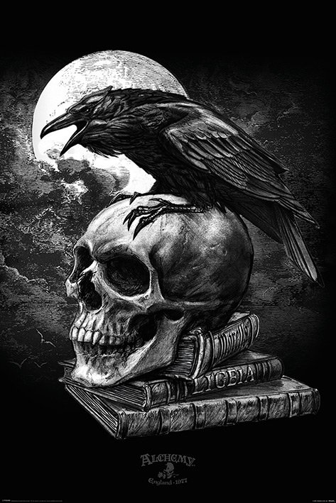 Plagát - Alchemy (Poe's Raven)