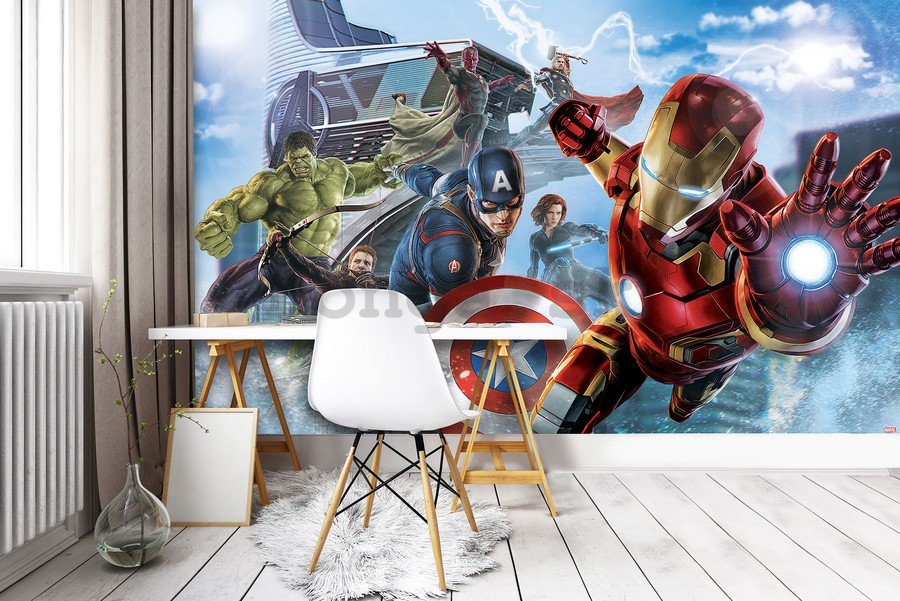 Fototapeta vliesová: Avengers (3) - 104x152,5 cm