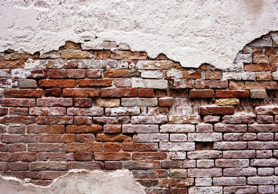 Fototapeta: Stará murovaná stena - 184x254 cm