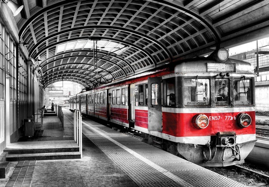 Fototapeta: Staré metro (farebné) - 184x254 cm