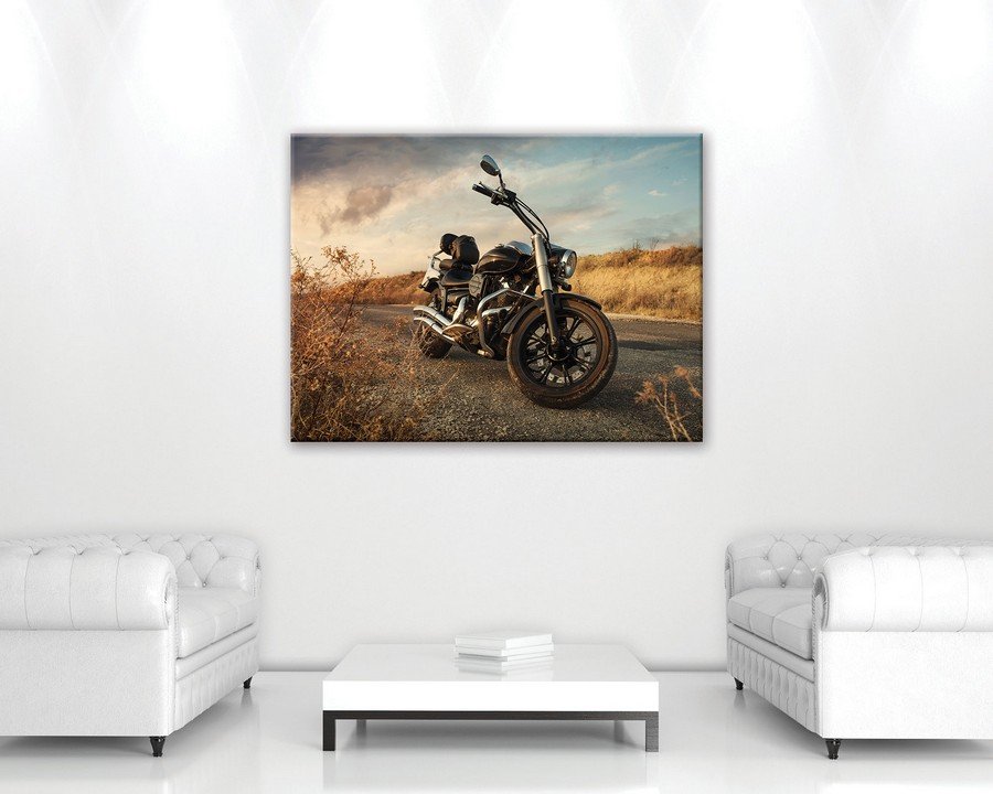 Obraz na plátne: Motorka (1) - 75x100 cm