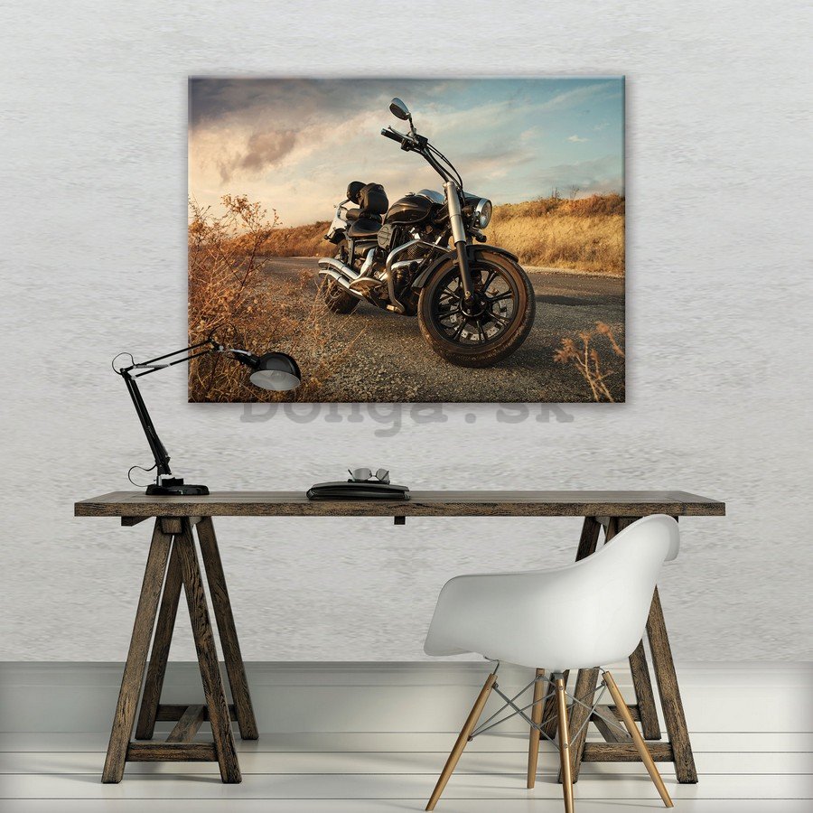 Obraz na plátne: Motorka (1) - 75x100 cm