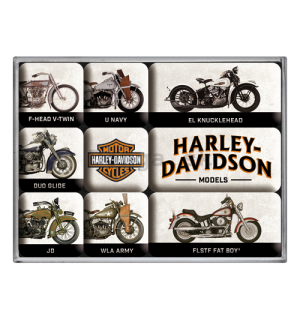 Sada magnetov - Harley-Davidson (Models)