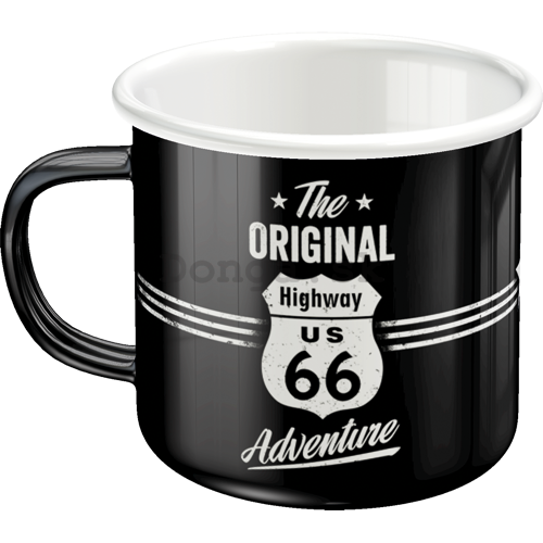 Plechový hrnček - The Original Route 66 Adventure