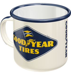 Plechový hrnček - Good Year Tires