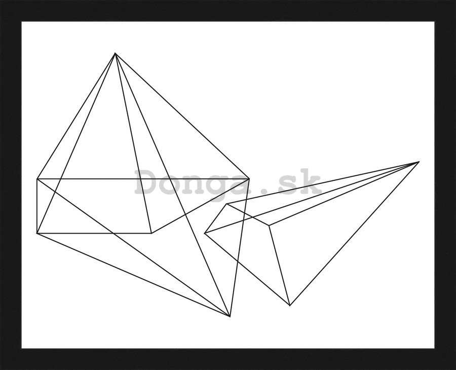 Rámovaný obraz - Geometria (2)