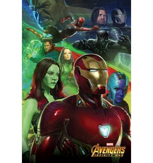 Plagát - Avengers Infinity War (Iron Man)