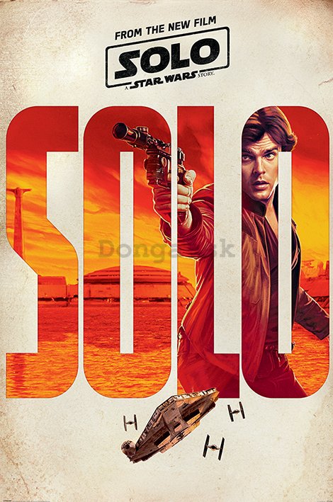 Plagát - Solo A Star Wars Story (Solo Teaser)