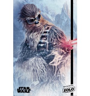 Plagát - Solo A Star Wars Story (Chewie Blaster)
