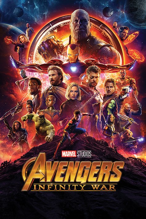 Plagát - Avengers Infinity War (One Sheet)