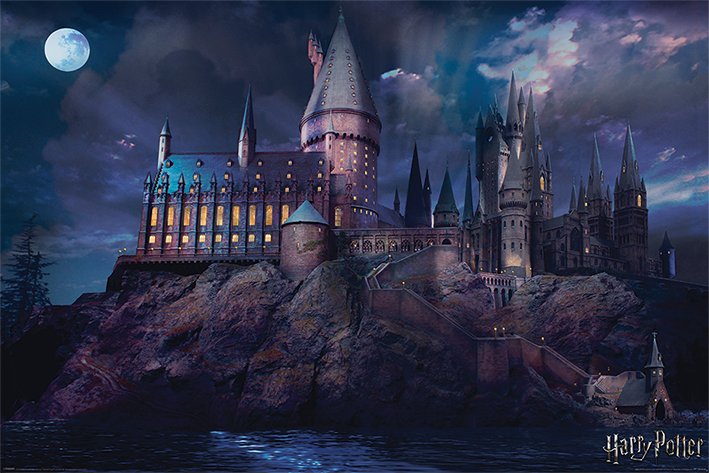 Plagát - Harry Potter (Hogwarts)