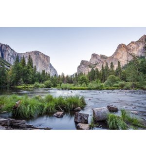 Fototapeta vliesová: Yosemite Valley - 184x254 cm