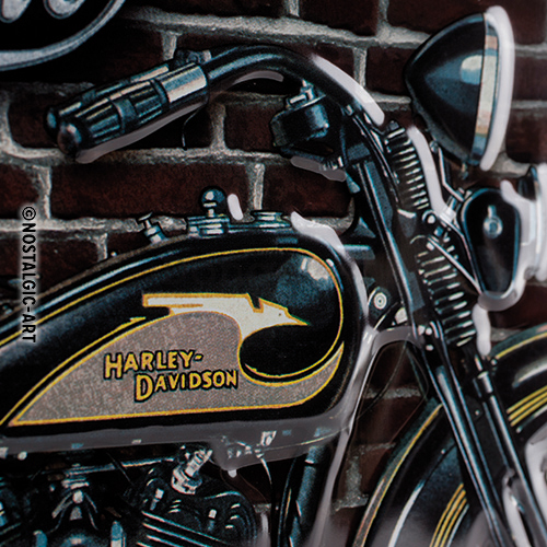 Plechová ceduľa – Harley-Davidson Genuine 1933