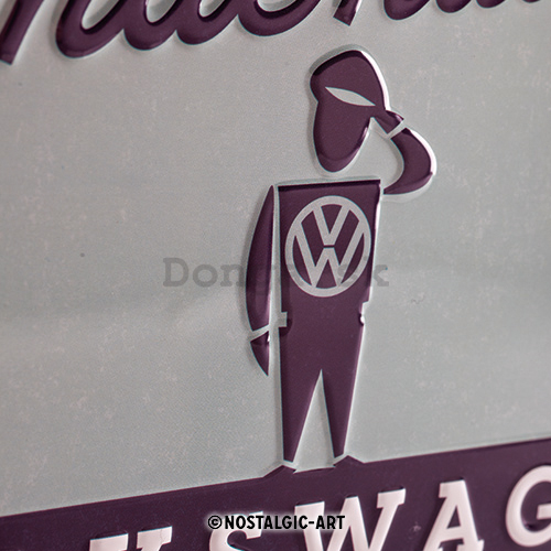 Plechová ceduľa - Volkswagen (Kundendienst)