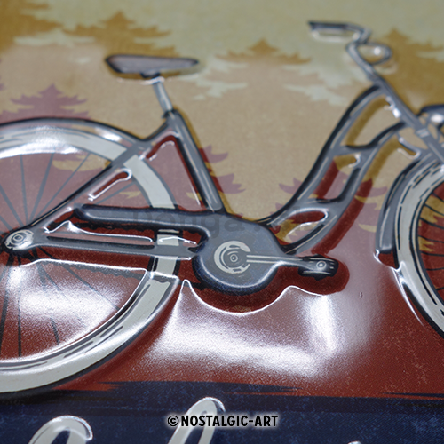 Plechová ceduľa: Bicycle (Freedom Machine) - 30x20 cm