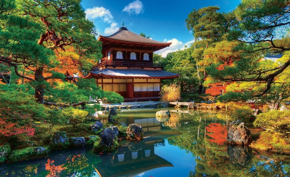 Fototapeta vliesová: Japonská záhrada - 184x254 cm