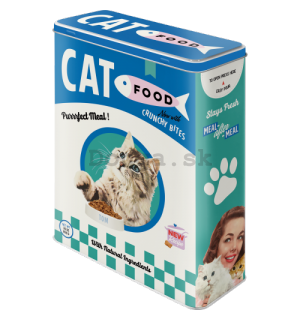 Plechová dóza XL - Cat Food (2)