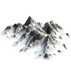 Fototapeta vliesová: Zasnežené hory - 152,5x104 cm
