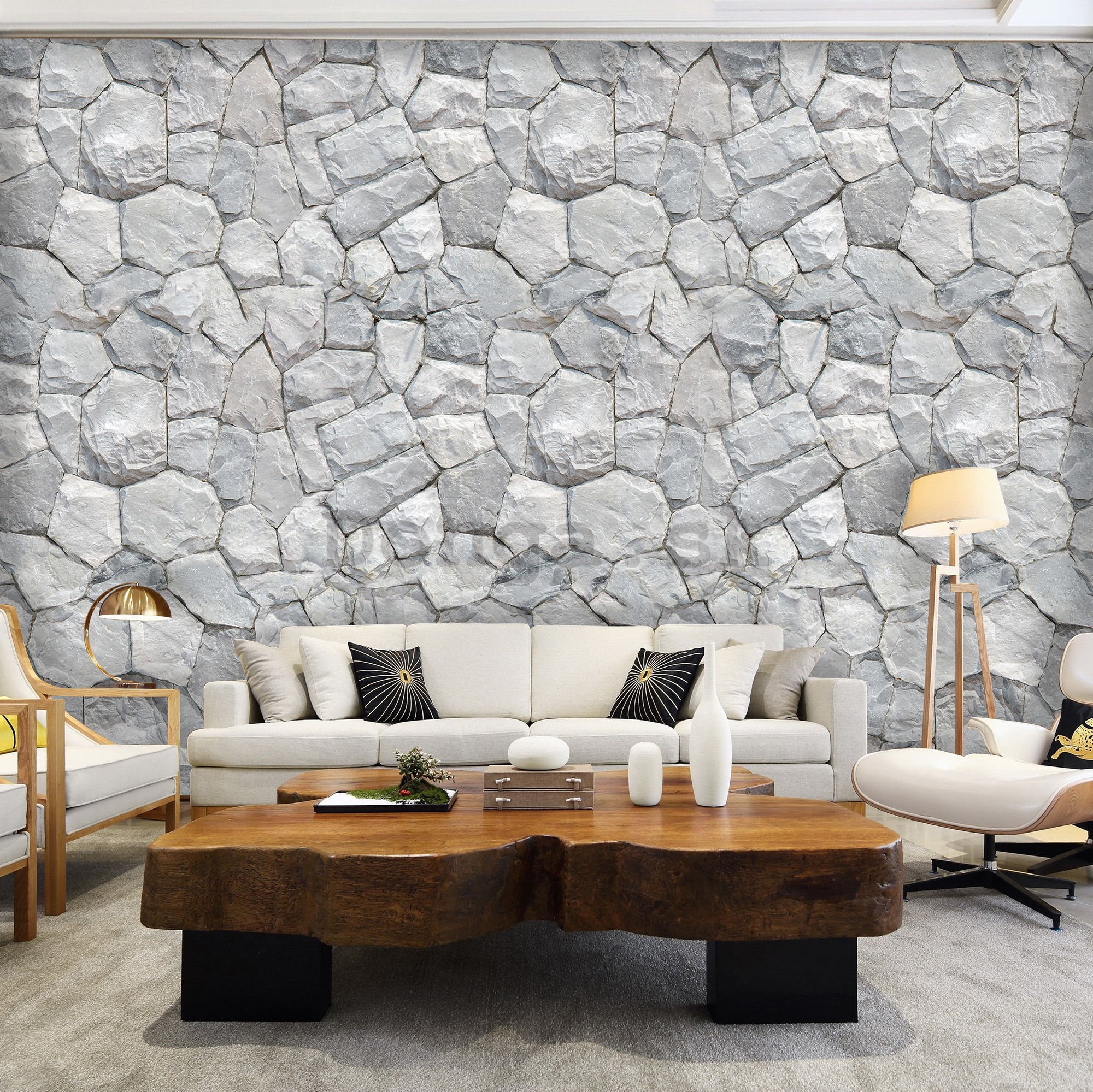 Fototapeta vliesová: Kamenná múr (9) - 184x254 cm