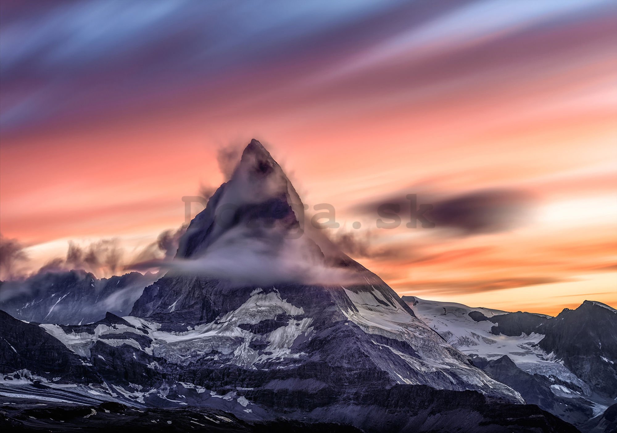 Fototapeta vliesová: Matterhorn (1) - 104x152,5 cm