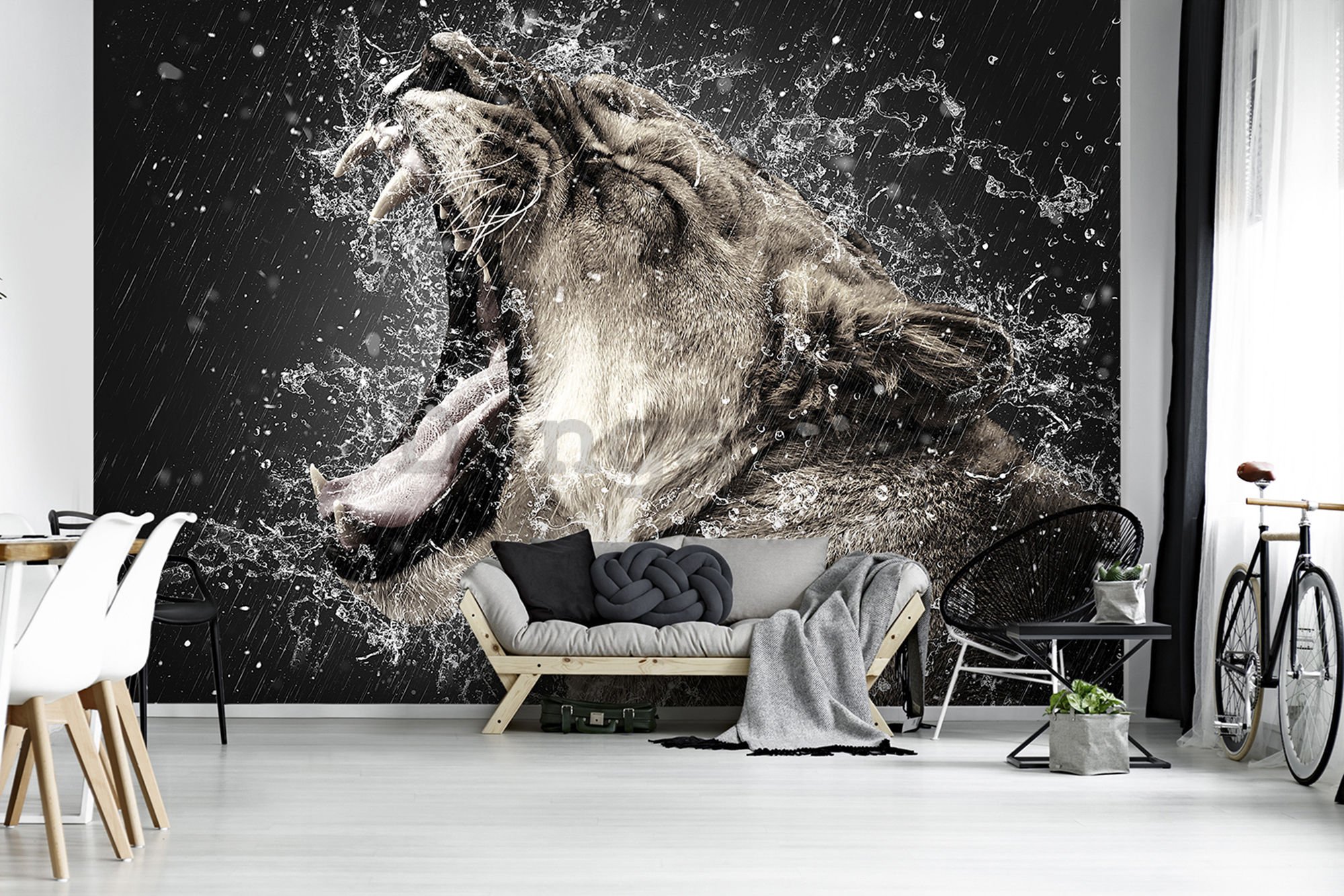 Fototapeta: Animal roar (1) - 254x368 cm