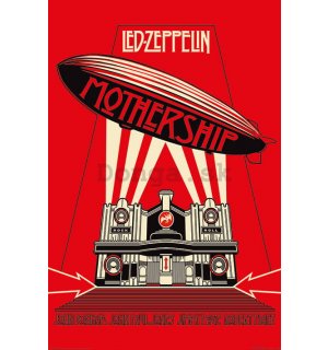Plagát - Led Zeppelin (Mothership Red)