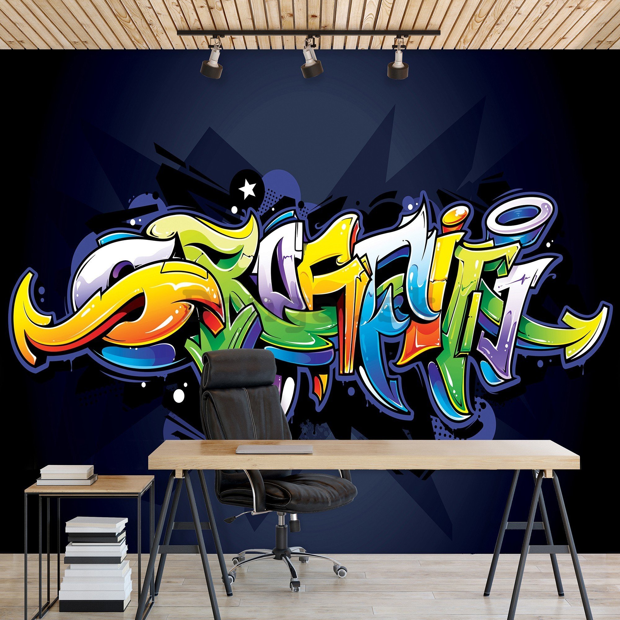 Fototapeta vliesová: Graffiti (4) - 416x254 cm